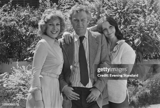 British actress Lynda Bellingham , British actor John Thaw , and Diane Keen, all three are currently appearing in 'Sweeney!', the big screen version...