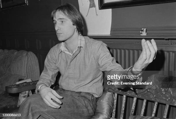 British singer-songwriter Steve Harley, April 1976.