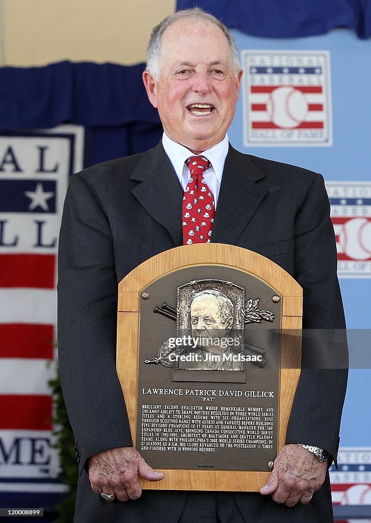 2011 Baseball Hall of Fame Induction Ceremony