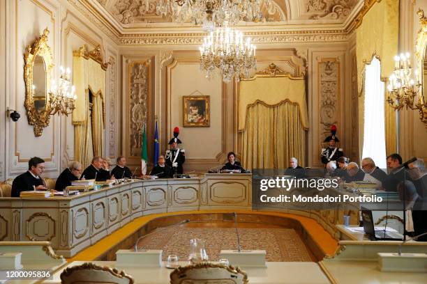 Italian Judge Italian Constitutional Court Photos and Premium High Res Pictures ...