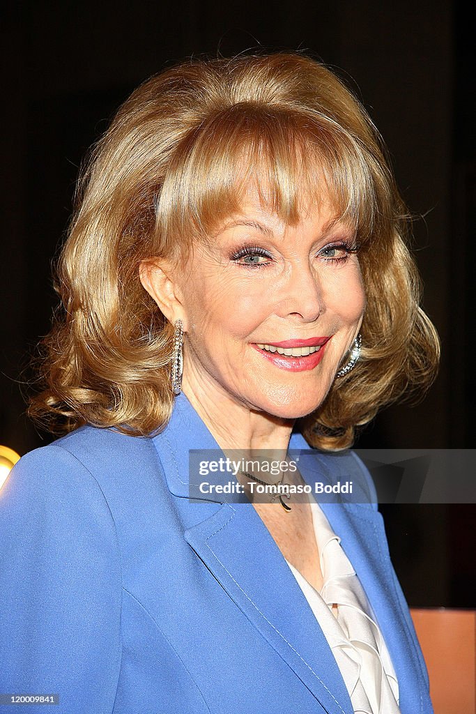 Barbara Eden Signs Copies Of Her Book "Jeannie Out Of The Bottle"