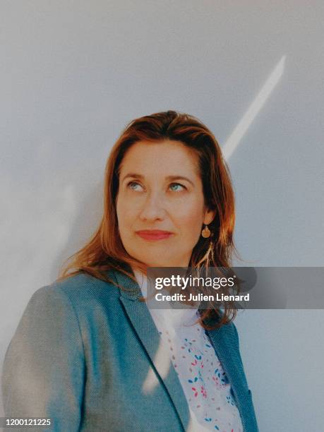 Actress Actress Emmanuelle Devos poses for a portrait on May, 2018 in Cannes, France. .