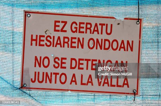 Basque Language Street Sign Spanish Immersion Program - Page 2 | The Lounge