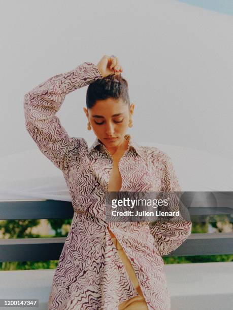 Actress Golshifteh Farahani poses for a portrait on May, 2018 in Cannes, France. .