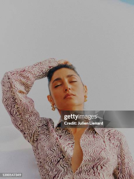 Actress Golshifteh Farahani poses for a portrait on May, 2018 in Cannes, France. .