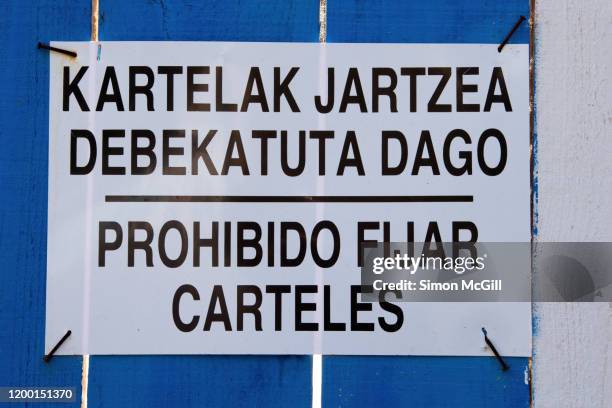 Basque Language Street Sign 53 Bilingual Marketing Stock Photos, High-Res Pictures, and Images ...