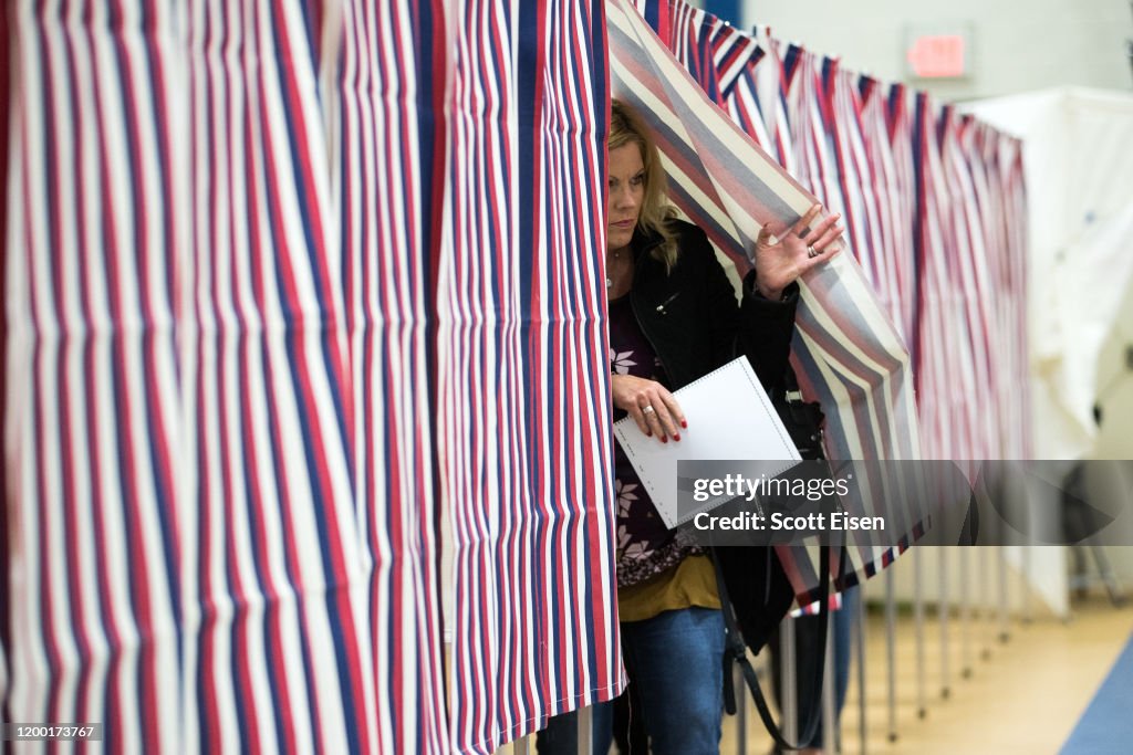 New Hampshire Residents Go To The Polls In Presidential Primary