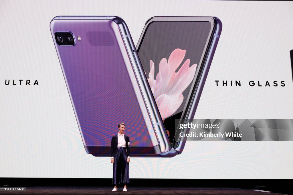 Samsung Unveils New Products At Its Annual Unpacked Event