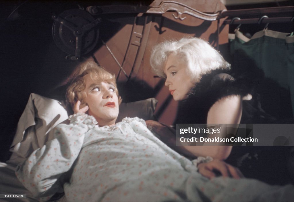 Filming "Some Like It Hot"