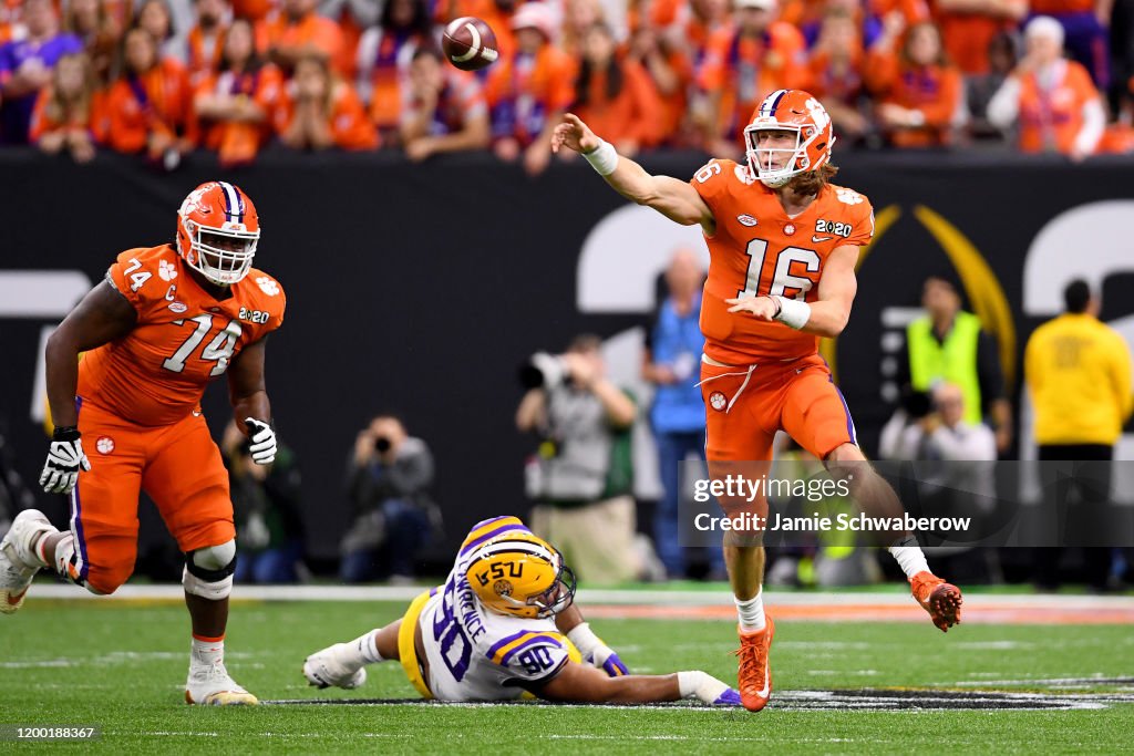 College Football Playoff National Championship - Clemson v LSU