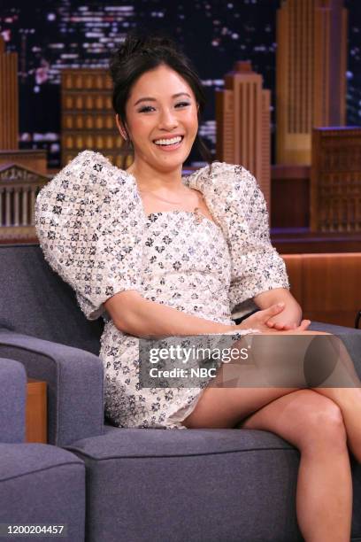Episode 1207 -- Pictured: Actress Constance Wu during an interview on February 11, 2020 --