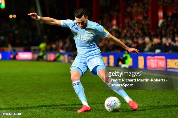 Leeds United's Jack Harrison in action during the Sky Bet Championship match between Brentford and Leeds United at Griffin Park on February 11, 2020...