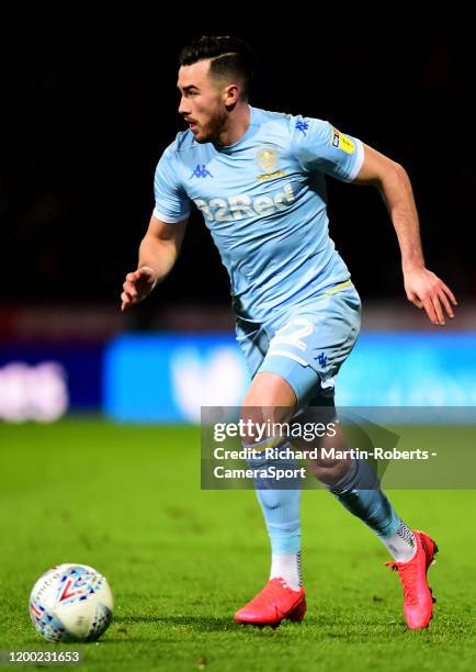 Leeds United's Jack Harrison in action during the Sky Bet Championship match between Brentford and Leeds United at Griffin Park on February 11, 2020...