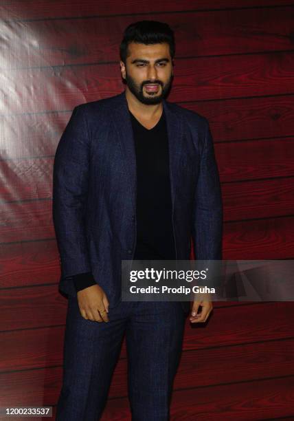 Arjun Kapoor attends the Javed Akhtar's 75th birthday celebration on January 17, 2020 in Mumbai,India