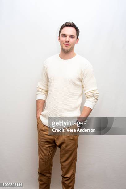 Nicholas Hoult at the "The Great" Press Conference at the Four Seasons Hotel on January 17, 2020 in Beverly Hills, California.