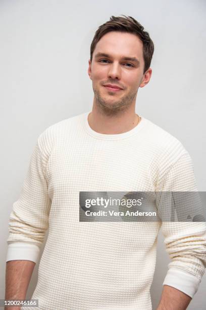 Nicholas Hoult at the "The Great" Press Conference at the Four Seasons Hotel on January 17, 2020 in Beverly Hills, California.