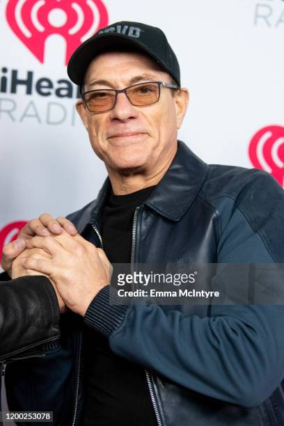 greb Agnes Gray Standard Jean-Claude Van Damme arrives at the 2020 iHeartRadio Podcast Awards...  News Photo - Getty Images