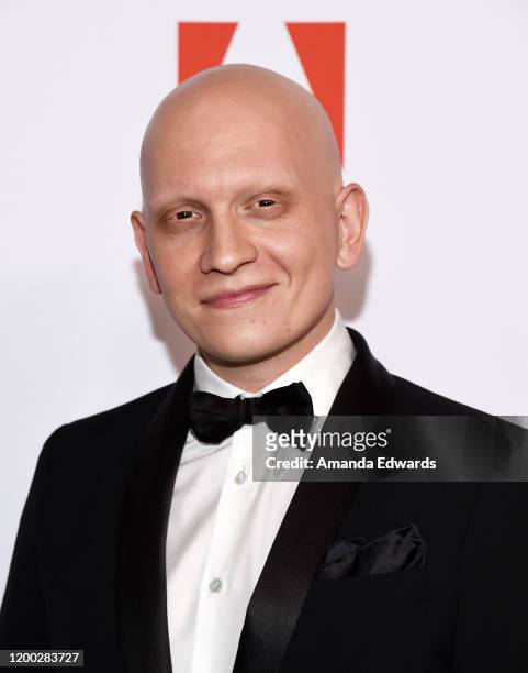 Actor Anthony Carrigan attends the 70th Annual ACE Eddie Awards at The Beverly Hilton Hotel on January 17, 2020 in Beverly Hills, California.