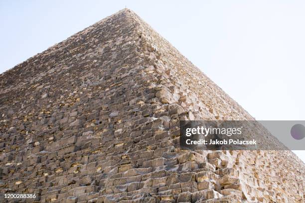 the great pyramids fo gizeh, cairo - ägypten stock pictures, royalty-free photos & images