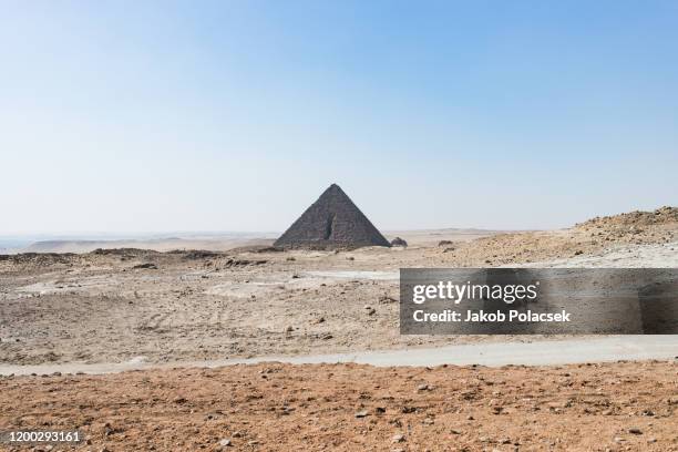 the great pyramids fo gizeh, cairo - 車海老料理 個照片及圖片檔