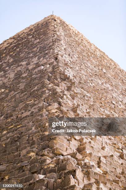 the great pyramids fo gizeh, cairo - ägypten stock pictures, royalty-free photos & images