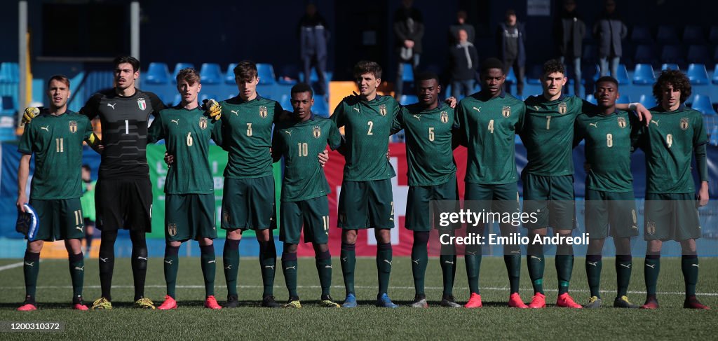 Italy U19 v Switzerland U19 - International Friendly