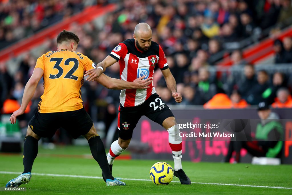 Southampton FC v Wolverhampton Wanderers - Premier League