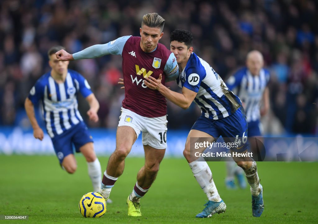 Brighton & Hove Albion v Aston Villa - Premier League