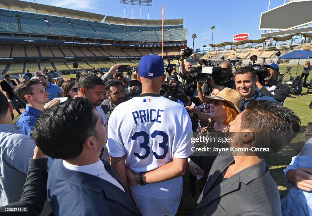 Los Angeles Dodgers Introduce Mookie Betts and David Price