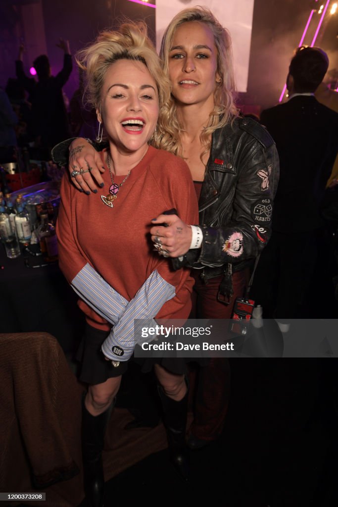 Jaime Winstone and Alice Dellal attend The NME Awards 2020 at the O2 ...
