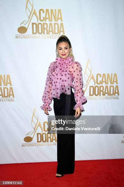 Aracely Arámbula attends Cana Dorada Film & Music Festival - Casino Night: TV Shows Night on January 18, 2020 in Punta Cana, Dominican Republic.