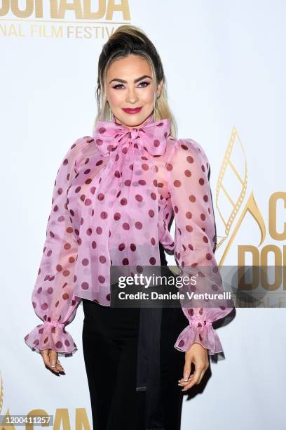 Aracely Arámbula attends Cana Dorada Film & Music Festival - Casino Night: TV Shows Night on January 18, 2020 in Punta Cana, Dominican Republic.