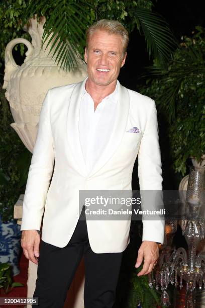 Dolph Lundgren attends Cana Dorada Film & Music Festival - Casino Night: TV Shows Night on January 18, 2020 in Punta Cana, Dominican Republic.