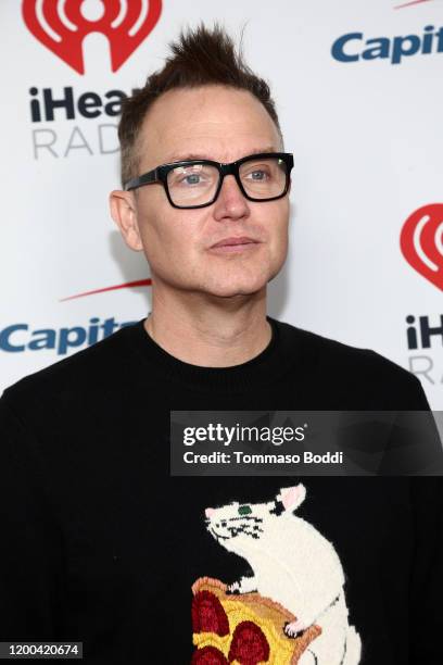 Mark Hoppus of Blink 182 attends the iHeartRadio ALTer EGO Presented by Capital One at The Forum on January 18, 2020 in Inglewood, California.