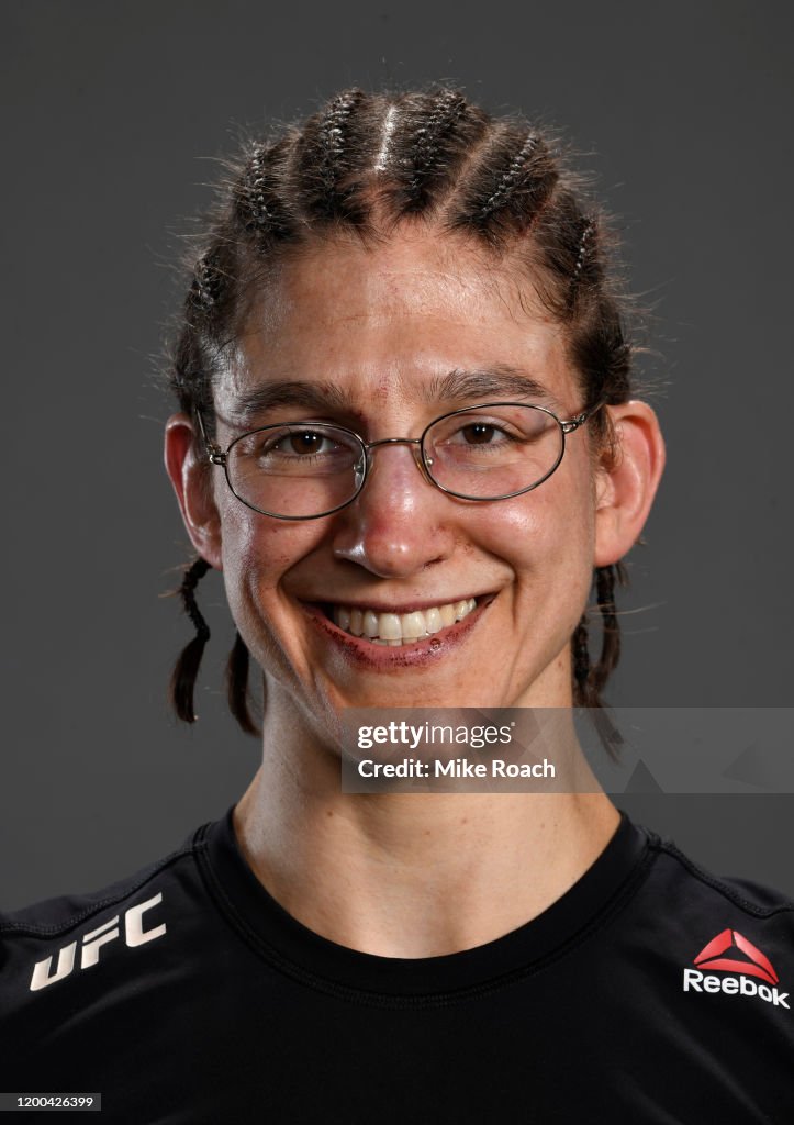 Modafferi Roxanne Modafferi poses for a portrait backstage during the UFC 246 ...