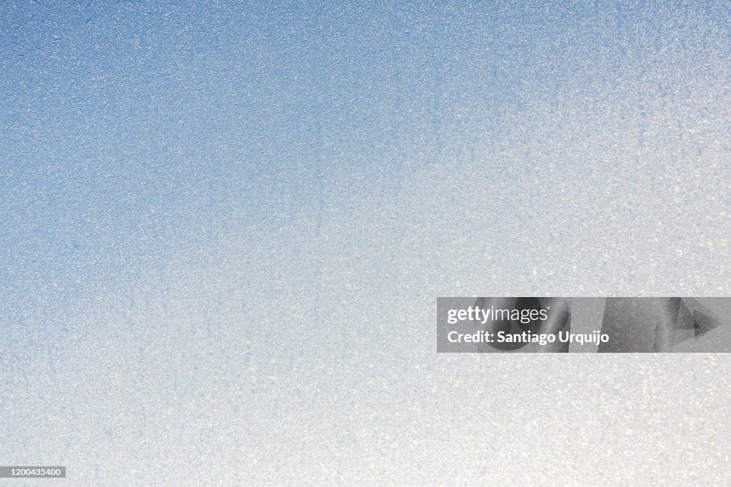 Frosted glass window