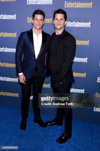 Max Carver and Charlie Carver are seen as Entertainment Weekly Celebrates Screen Actors Guild Award Nominees at Chateau Marmont on January 18, 2020...