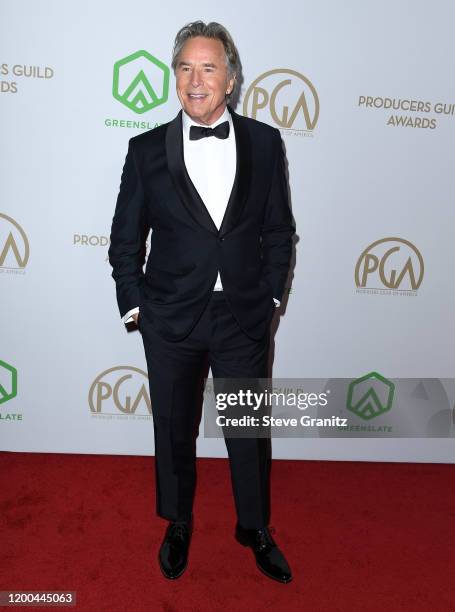 Don Johnson arrives at the 31st Annual Producers Guild Awards at Hollywood Palladium on January 18, 2020 in Los Angeles, California.