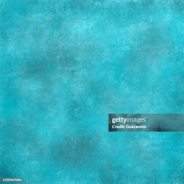 ilustraciones, imágenes clip art, dibujos animados e iconos de stock de textura de pared abstracta azul turquesa y gris. fondo vectorial grunge. - turquoise gemstone