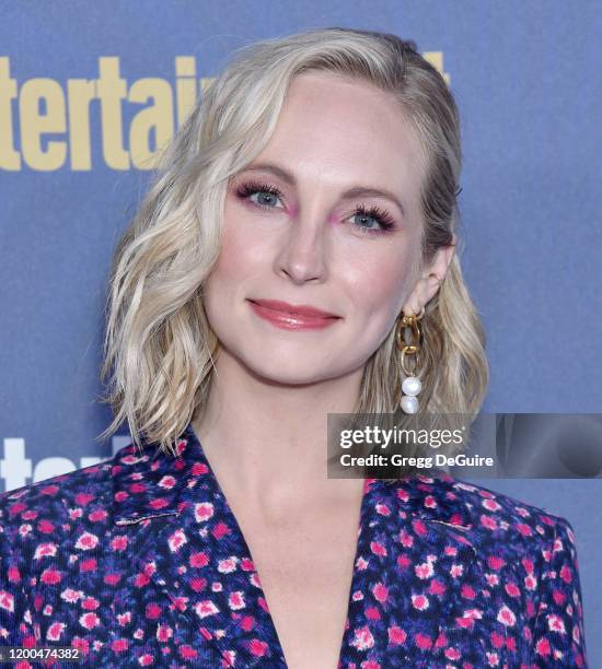 Candice King attends the Entertainment Weekly Pre-SAG Celebration at Chateau Marmont on January 18, 2020 in Los Angeles, California.