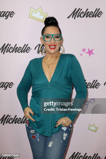 Michelle Visage attends RuPaul's DragCon UK presented by World Of Wonder at Olympia London on January 19, 2020 in London, England.