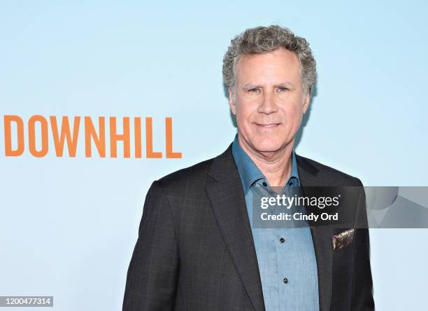 Will Ferrell attends the premiere of "Downhill" at SVA Theater on February 12, 2020 in New York City.