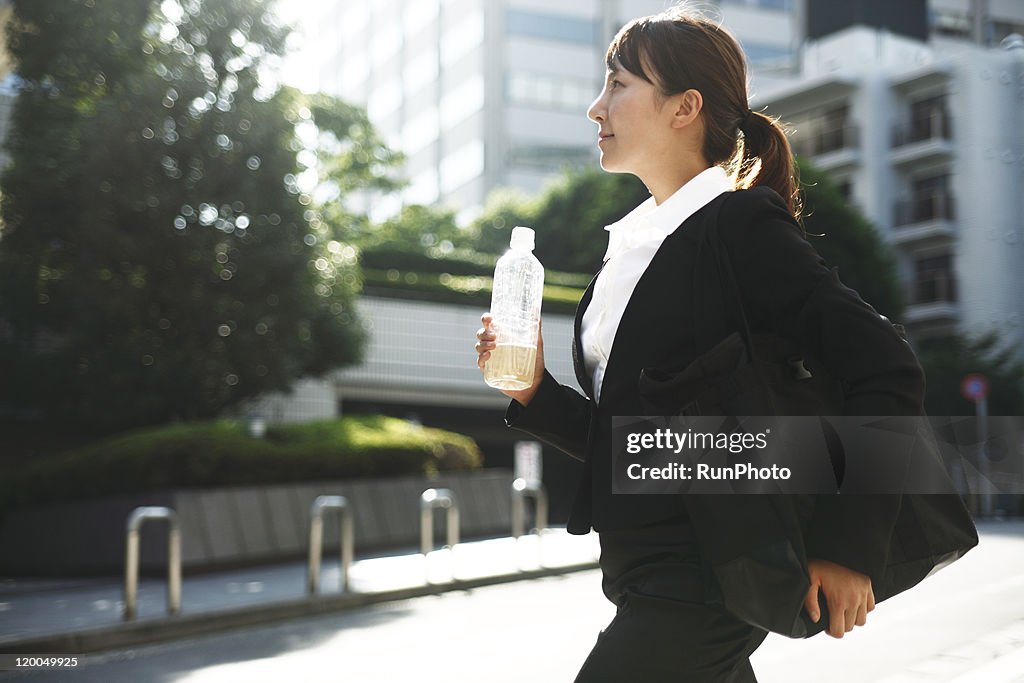 Young business woman