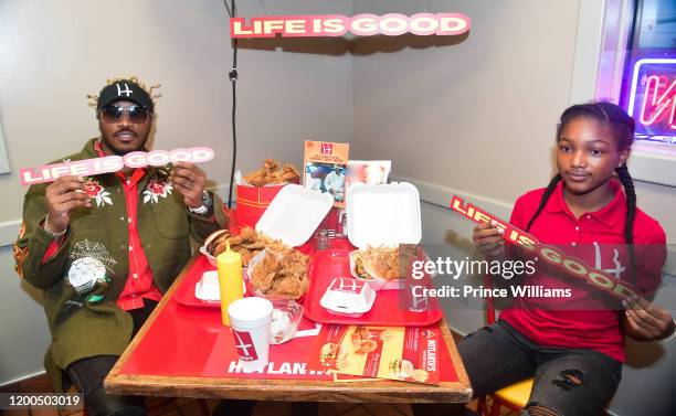 Rapper Future and Londyn Wilburn attend Future Presents Hotlanta's "Life is Good" on January 18, 2020 in Atlanta, Georgia.