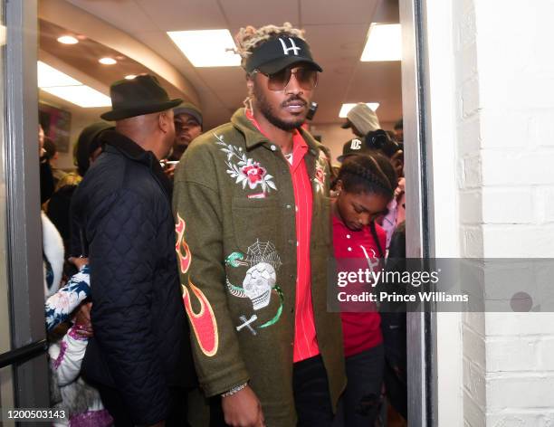 Rapper Future and Londyn Wilburn attend Future Presents Hotlanta's "Life is Good" on January 18, 2020 in Atlanta, Georgia.