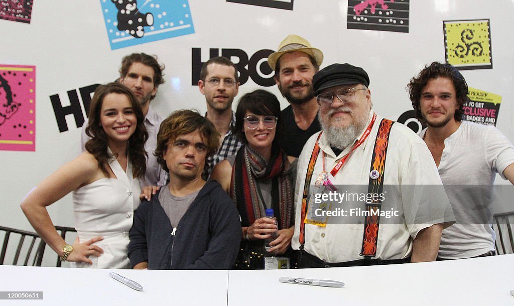 HBO's "Game Of Thrones" Panel At Comic-Con 2011