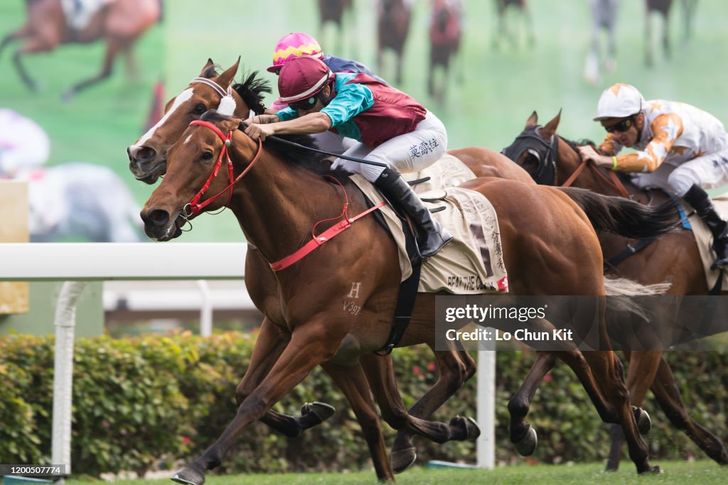 Beat The Clock wins the Centenary Sprint Cup (G1 1200m) at Sha Tin Racecourse