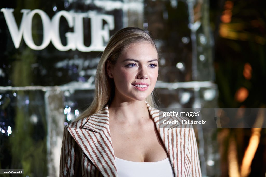 Canada Goose And Vogue Host Cocktails And Conversation About Impact Climate Change Has On The Future Of Polar Bears With Kate Upton