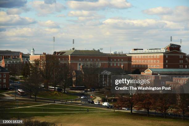 The campus of the University of Maryland, which is a public state school, in College Park, MD, December 7, 2017. During the decision making process...