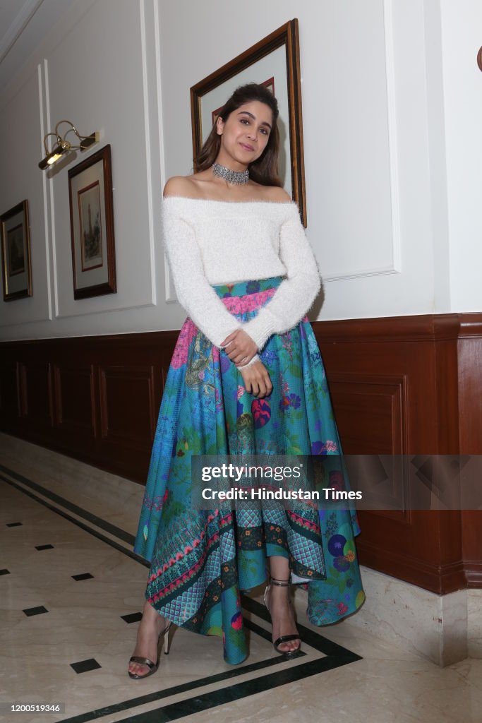 Sharvari S Bollywood actress Sharvari Wagh poses during a profile shoot at ...